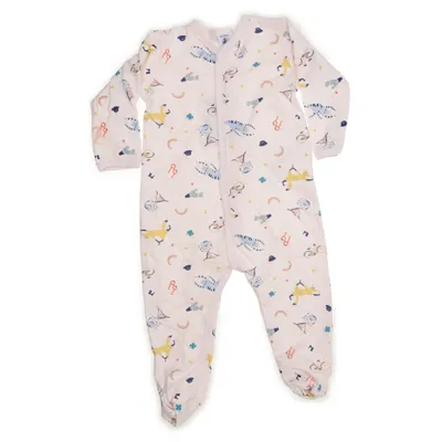 Barboteuse (Rose, Multicolore) de Petit Bateau Coton