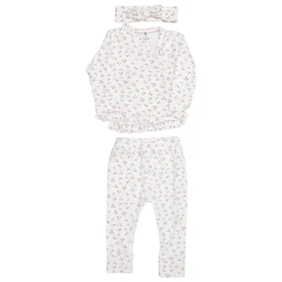 Ensemble (Blanc, Multicolore) de Prénatal Élasthane, Coton biologique