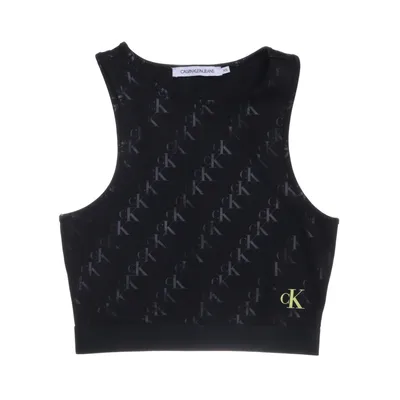 Sporttop (Zwart) van Calvin Klein Jeans Polyester, Viscose