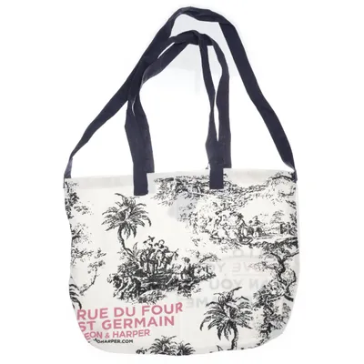 Sac en toile (Beige, Noir, Rose) de Leon & Harper