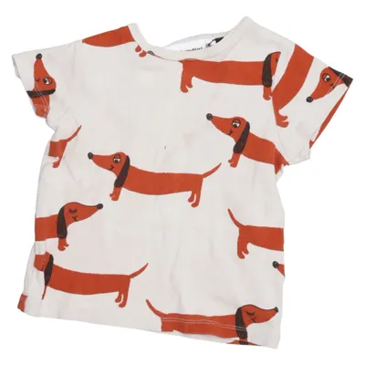 T-shirt (Beige, Röd) från Mini Rodini Ekologisk bomull