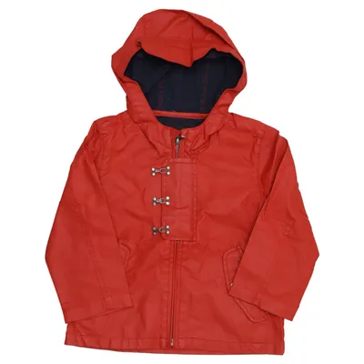 Regenjack (Rood) van Zara Baby Katoen, Polyurethaan