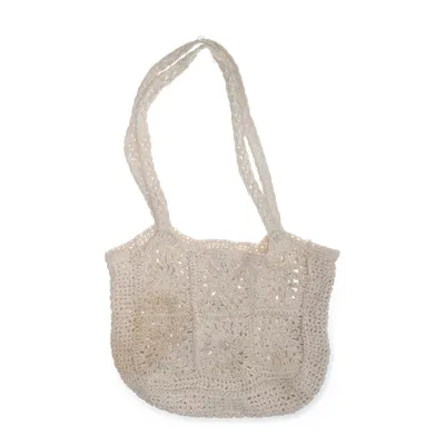 Beach bag (Beige) from Pull & Bear
