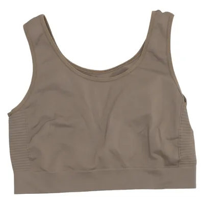Sports bra (Gray) from Rick Owens Elastane, Polyester