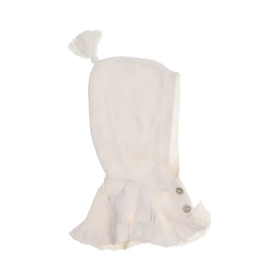Bobble hat (Beige) from Newbie by KappAhl Cotton