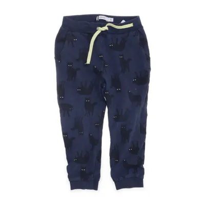 Joggingbroek (Blauw, Meerkleurig) van Name It Katoen, Elastaan