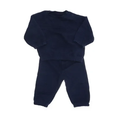 Set (Blauw) van F&F Katoen, Polyester
