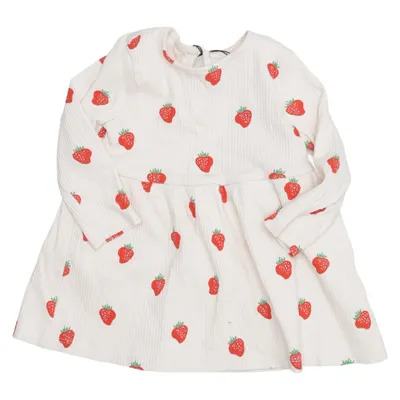 Dress (Beige, Multicolored) from Rikiki Cotton, Elastane