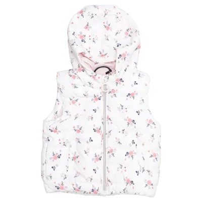 Gilet d'extérieur (Blanc, Multicolore) de Happy Girls Club Polyester