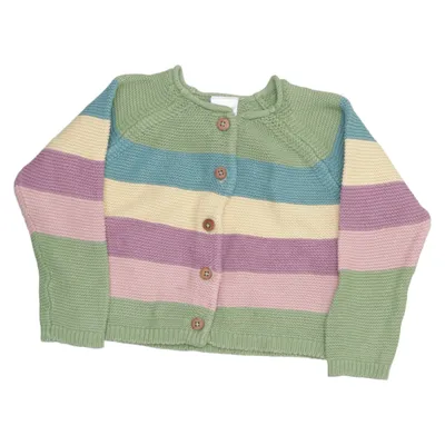 Cardigan (Groen, Meerkleurig) van Alana