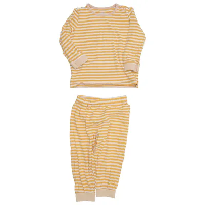 Pajamas (Yellow, White) from Tchibo Cotton