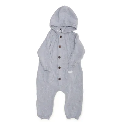 Rompers (Gray) from Newbie by KappAhl Organic cotton