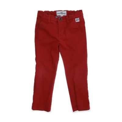Chinos (Rood) van Hampton Republic Katoen, Elastaan