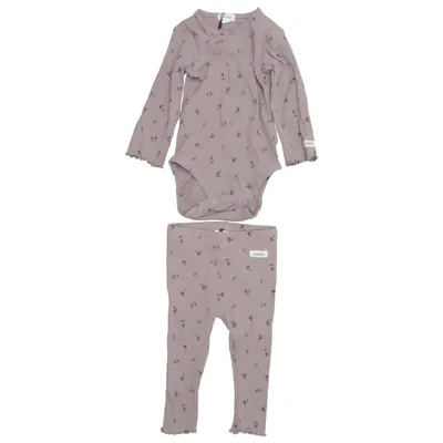 Set (Purple) from Newbie by KappAhl Cotton, Elastane