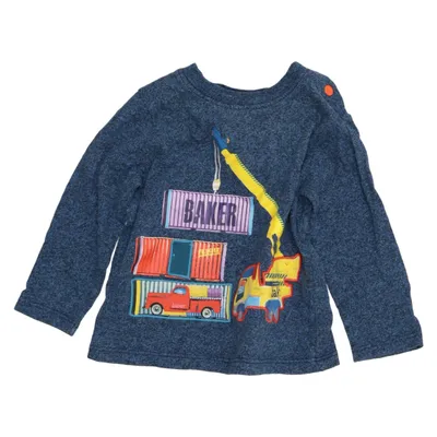 T-shirt à manches longues (Bleu, Multicolore) de Baker by Ted Baker Coton
