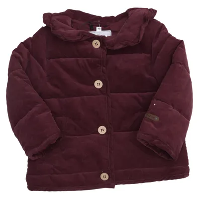Veste d'hiver (Violet) de Topomini Coton, Polyester recyclé