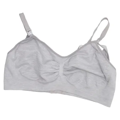 Nursing bra (Gray) from Creem Elastane, Polyamide, Polyester