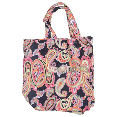 Canvas tas (Zwart, Meerkleurig) van Yamamay Polyester