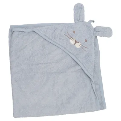 Badponcho (Grijs) van Lindex Baby Katoen