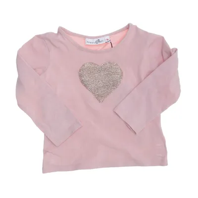 Lange mouwen shirt (Roze) van Happy Girls Katoen, Elastaan
