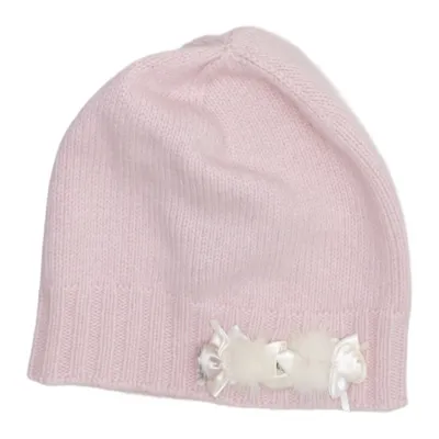 Beaniemössa (Rosa) från Regina Kashmir, Ull
