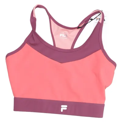Sports-BH (Pink, Lilla) fra Fila Elastan, Polyester