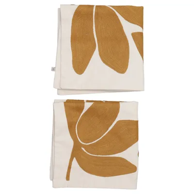 Housse de coussin (Beige, Marron) de Broste Copenhagen Coton