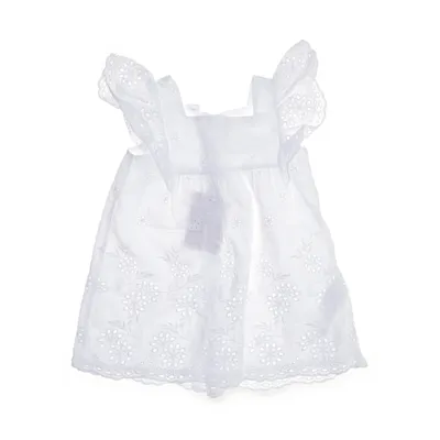 Klänning (Vit) från Zara BabyGirl Bomull