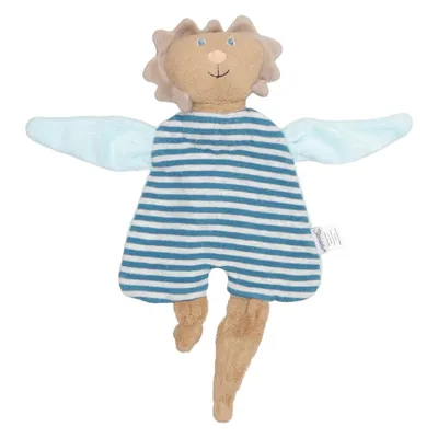 Knuffeldoekje (Blauw, Wit, Bruin) van Sterntaler