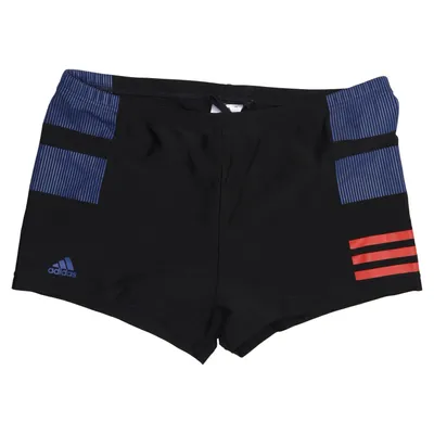 Maillot de bain (Noir, Multicolore) de Adidas Élasthane, Polyester recyclé