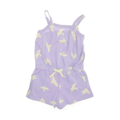 Jumpsuit (Lila, Wit) van Livly Organisch katoen