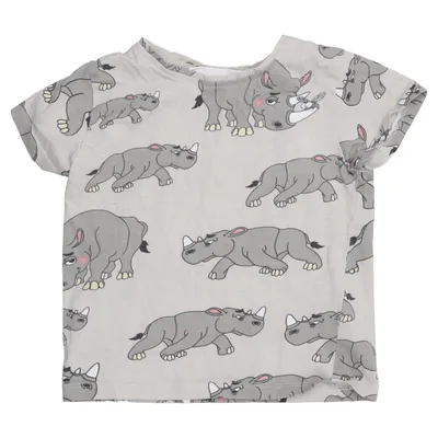 T-shirt (Gris, Beige) de Tao & Friends Coton biologique