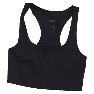Sport-bh (Zwart) van Girlfriend Collective Elastaan, Gerecycled polyester