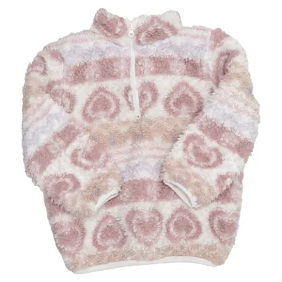 Fleecetrøje (Pink, Hvid) fra So Cute Polyester