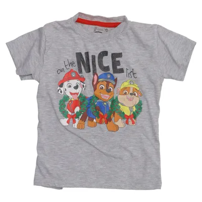 T-shirt (Gris, Multicolore) de Nickelodeon Coton, Polyester