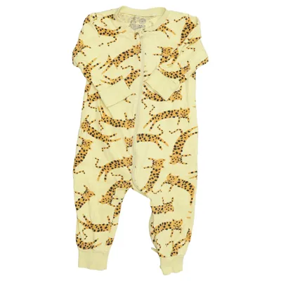 Sparkedragt (Gul, Brun) fra Lindex Baby