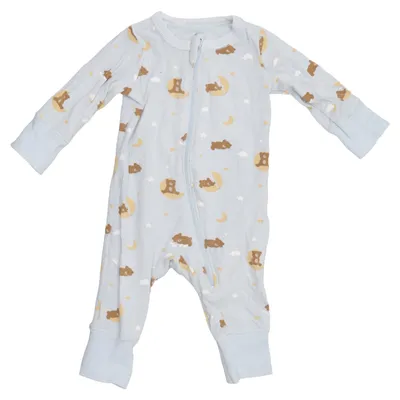 Rompers (Blue) from Åhléns Kids Elastane, Organic cotton