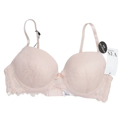 Soutien-gorge (Rose) de VRS Woman Élasthane, Polyamide