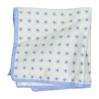 Einstecktuch (TWENTYEIGHT SQUARE MULTI PATTERN) von J.Lindeberg Baumwolle, Leinen, Seide