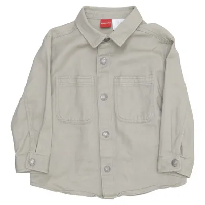 Skjortejakke (Beige) fra Zara x Peanuts Bomuld