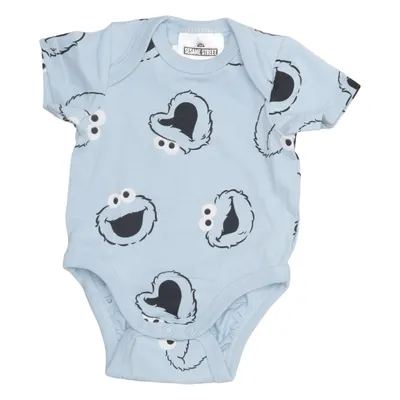 Body (Blå) fra Sesame Street Bomuld, Elastan
