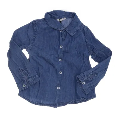 Jeansskjorta (Blå) från Cocco Bomull
