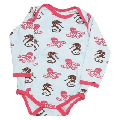 Romper (Blauw, Roze, Bruin) van Snoozy Katoen, Elastaan