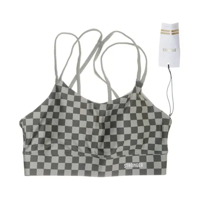 Sport-bh (Groen) van Stronger Elastaan, Gerecycled polyester