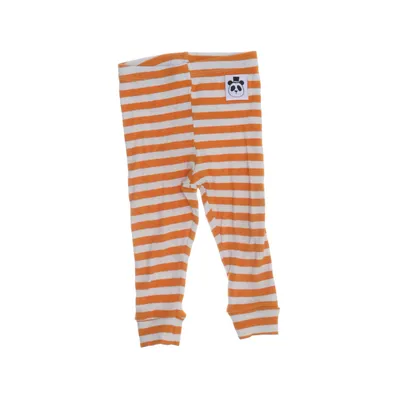 Leggings (Wit, Oranje) van Mini Rodini Organisch katoen, Elastaan