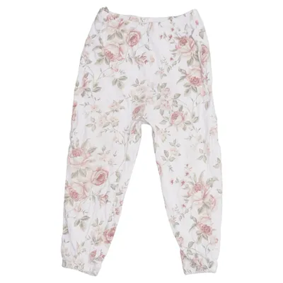 Pyjamasbyxor (Vit, Rosa, Grön) från Newbie by KappAhl Bomull