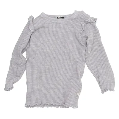 Long sleeve T-shirt (Gray) from Dilling Merino wool