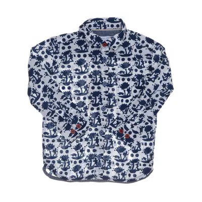 Skjorta (Blå, Vit) från Little Marc Jacobs Bomull