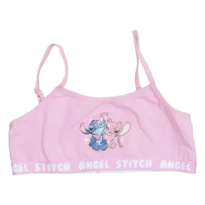 Brassière (Rose) de Disney Stitch Coton, Élasthane