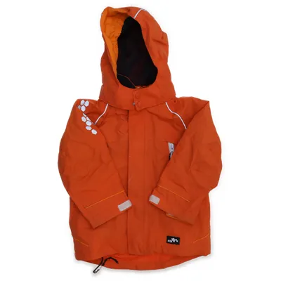 Outdoor jas (Oranje) van Fix Polyester, Polyamide